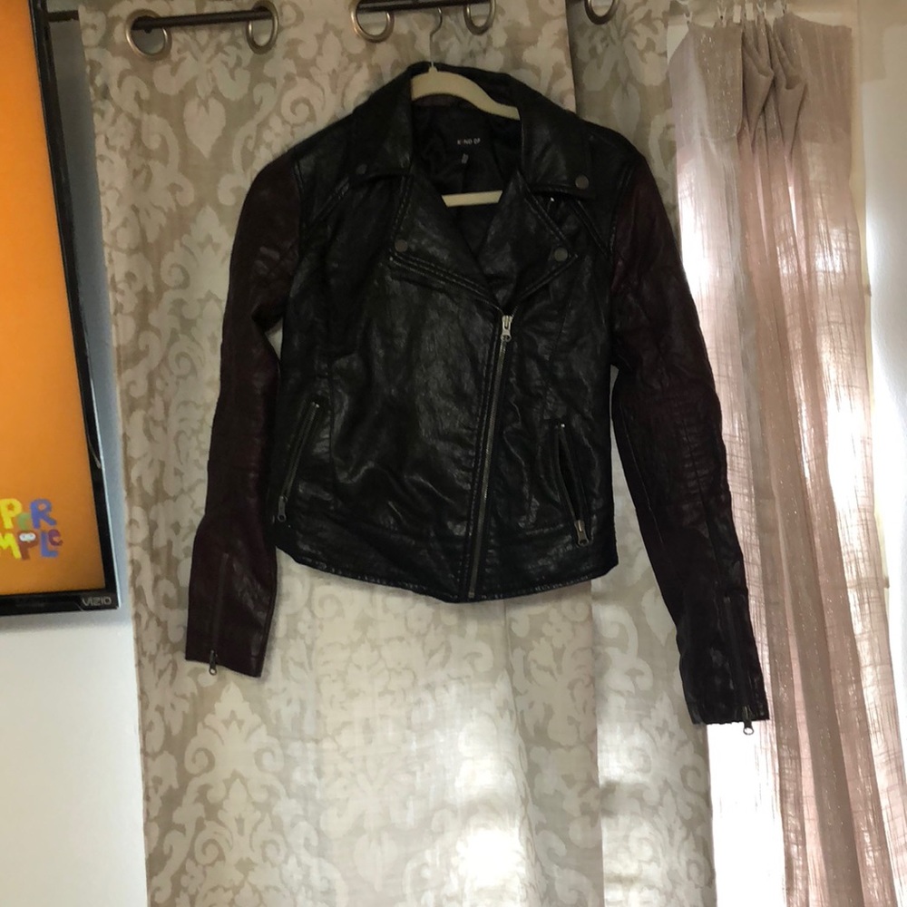 Leather jacket